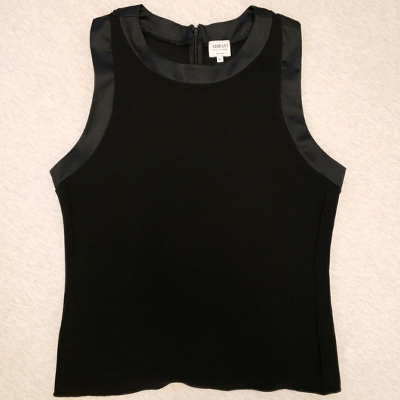 Chic Armani Black Racerback - Picture 1 of 2